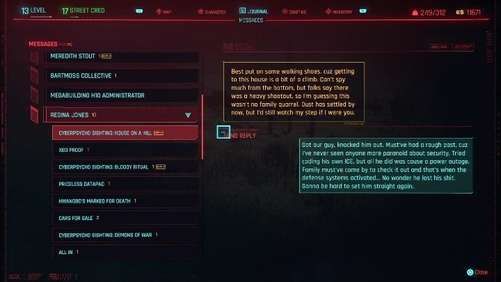 To complete the task you must enter - Cyberpunk 2077: House on a Hill - cyberpsycho sighting walkthrough - Cyberpunk 2077: Cyberpsycho Sighting - mini-bosses - Cyberpunk 2077 Guide