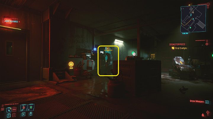 Going forward, you will come across one enemy - Cyberpunk 2077: Disasterpiece walkthrough - Cyberpunk 2077: Act 2 Main missions - Cyberpunk 2077 Guide