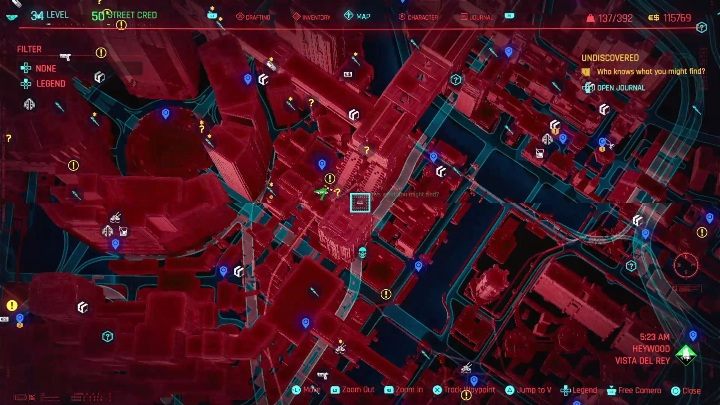 Location: Eastern Heywood, Vista del Rey - Cyberpunk 2077: Gun for Hire, Heywood - Gigs, walkthrough, map - Cyberpunk 2077: Heywood - Cyberpunk 2077 Guide