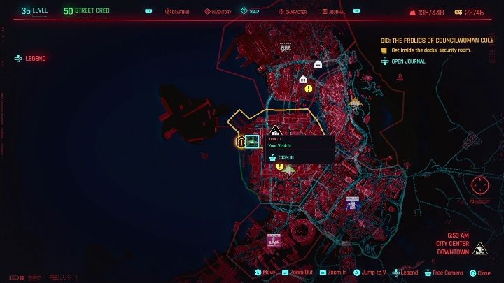 2 - Cyberpunk 2077: Thievery, City Center - Gigs, walkthrough, map - Cyberpunk 2077: City Center - Cyberpunk 2077 Guide
