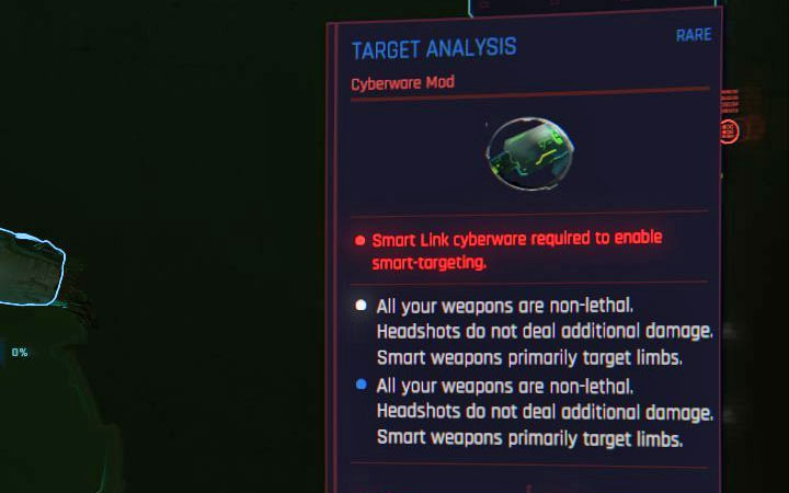 Non-Lethal techniques are also available for V's equipment - Cyberpunk 2077: Can I finish the game without killing? - Cyberpunk 2077: Campaign - Cyberpunk 2077 Guide