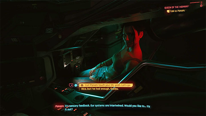 1 - Cyberpunk 2077: Queen of the Highway (Panam) - a guide, walkthrough - Cyberpunk 2077: Storyline quests - Cyberpunk 2077 Guide