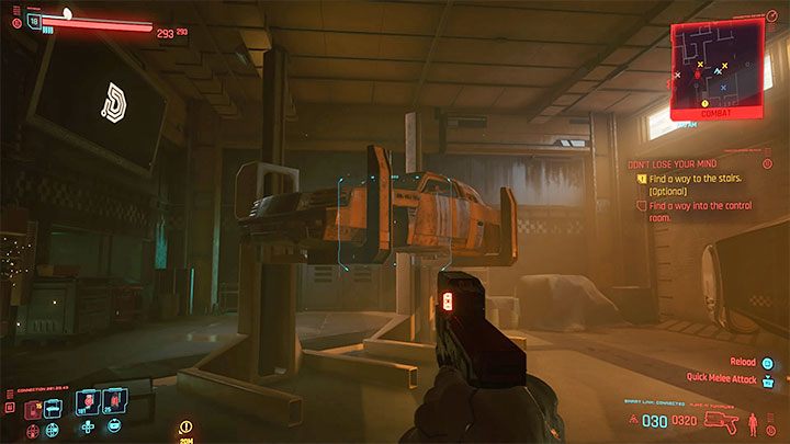 Go to the room on the left, where you will meet at least two more drones - Cyberpunk 2077: Dont Lose Your Mind walkthrough - Cyberpunk 2077: Exploration Side missions - Cyberpunk 2077 Guide