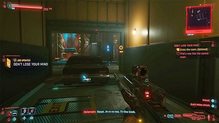 There are two things you can do in the place from the picture - Cyberpunk 2077: Dont Lose Your Mind walkthrough - Cyberpunk 2077: Exploration Side missions - Cyberpunk 2077 Guide