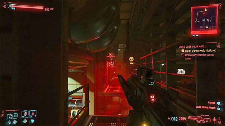 Locate a ladder to get to the upper balconies - Cyberpunk 2077: Dont Lose Your Mind walkthrough - Cyberpunk 2077: Exploration Side missions - Cyberpunk 2077 Guide