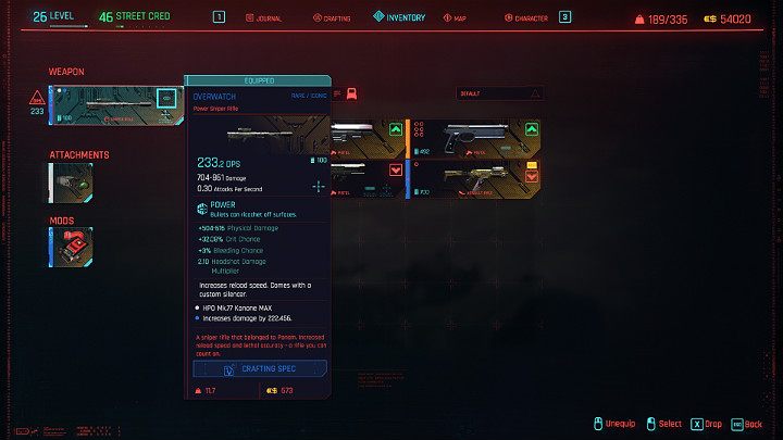 Equipamento para Netrunner em Cyberpunk 2077