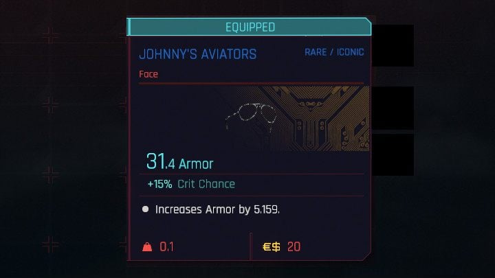 Roupa com bônus de crítico