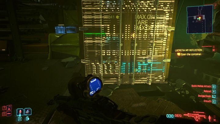 1 - Cyberpunk Phantom Liberty: Lucretia My Reflection - walkthrough - Cyberpunk Phantom Liberty: Main quests - Cyberpunk 2077 Guide