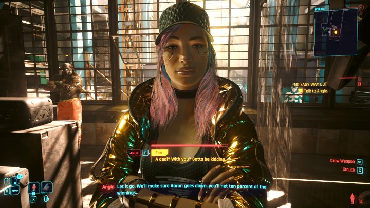 6 - Cyberpunk Phantom Liberty: No Easy Way Out - walkthrough - Cyberpunk Phantom Liberty: Side quests - Cyberpunk 2077 Guide
