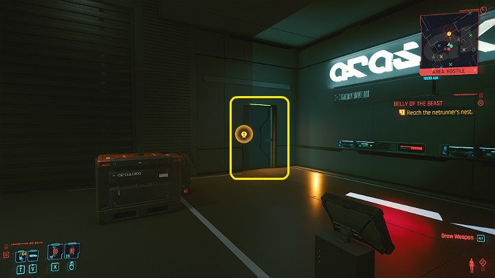 As soon as Alt receives a shard signal, it will immediately kill all remaining Arasaka agents at this level and thus open the way to Mikoshi - Cyberpunk 2077: Belly of the Beast - walkthrough - Cyberpunk 2077: Act 3 - Cyberpunk 2077 Guide