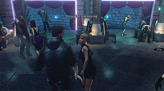 Main area of the club - Sanctuary - Chapter 0 - DARK - Game Guide and Walkthrough