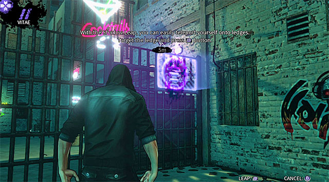 Interactive part of the gate - Tutorial - alleys - Chapter 0 - DARK - Game Guide and Walkthrough