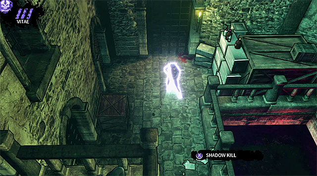 A guard stationed under Eric - Harding Museum - Bloomings hideout - Chapter 1 - DARK - Game Guide and Walkthrough