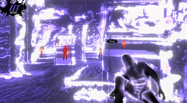 A view of the enemies in the lobby - Geoforge - lobby - Chapter 2 - DARK - Game Guide and Walkthrough