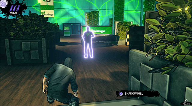 Choose a narrow passageway leading to the right side of the lobby - Geoforge - lobby - Chapter 2 - DARK - Game Guide and Walkthrough