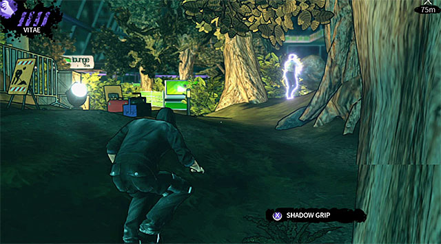 A larger area in the left part of the park - Geoforge - park - Chapter 2 - DARK - Game Guide and Walkthrough