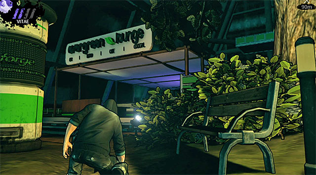 Your current goal should be to reach a bar seen on the screen above - Geoforge - park - Chapter 2 - DARK - Game Guide and Walkthrough