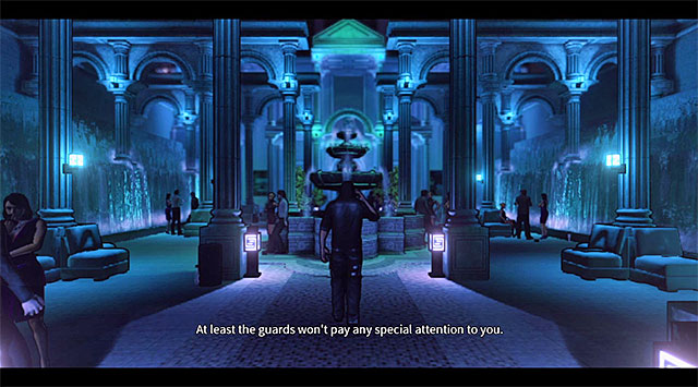 Area near the entrance to the Atlantis club - Atlantis - entrance - Chapter 3 - DARK - Game Guide and Walkthrough