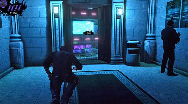 Sneaking into the club - Atlantis - entrance - Chapter 3 - DARK - Game Guide and Walkthrough