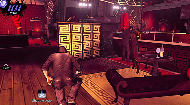 A guard standing next to the balustrade - Atlantis - Titty Twister - Chapter 3 - DARK - Game Guide and Walkthrough