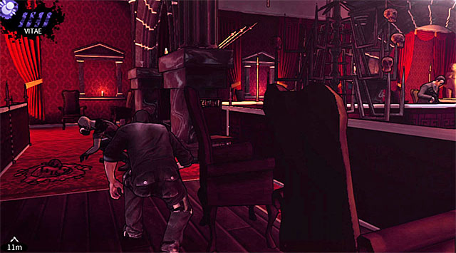 A ghoul encountered on the upper level of the club - Atlantis - Titty Twister - Chapter 3 - DARK - Game Guide and Walkthrough