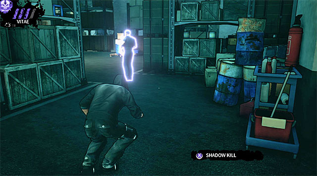 First guard - Atlantis - warehouse - Chapter 3 - DARK - Game Guide and Walkthrough