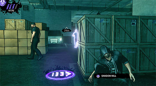 As youve probably noticed youre getting closer to an area patrolled by two of the remaining guards - Atlantis - warehouse - Chapter 3 - DARK - Game Guide and Walkthrough