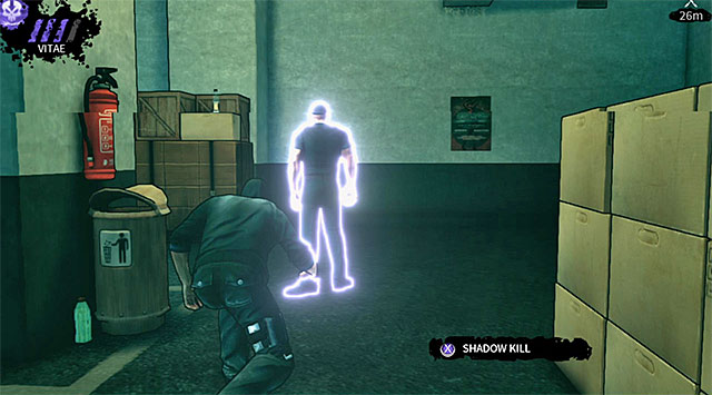 An unsuspecting guard - Atlantis - warehouse - Chapter 3 - DARK - Game Guide and Walkthrough