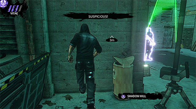 As youve probably noticed an armored hunter is preventing you from entering this building - The Hole - second backyard - Chapter 4 - DARK - Game Guide and Walkthrough