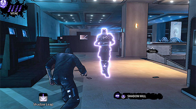 An armored soldier encountered on the second floor - Cryogenic - lobby (after hunters arrival) - Chapter 5 - DARK - Game Guide and Walkthrough