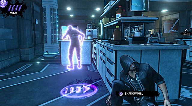 First hunter in the second laboratory room - Cryogenic - laboratory - Chapter 5 - DARK - Game Guide and Walkthrough