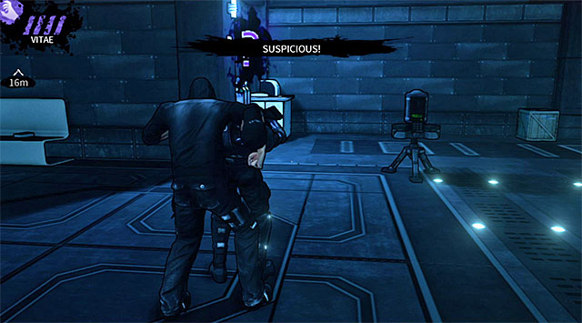 An alternative way of eliminating the guard - Cryogenic - laboratory - Chapter 5 - DARK - Game Guide and Walkthrough