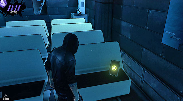 Carefully approach the corner of the nearest corridor and walk under a new security camera - Cryogenic - laboratory - Chapter 5 - DARK - Game Guide and Walkthrough