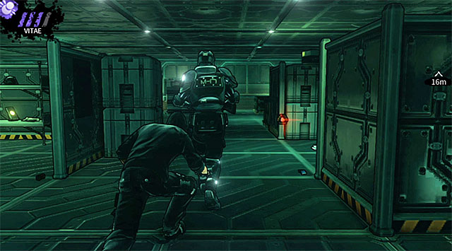 Last armored hunter from the initial group - M17 Base - security office - Chapter 6 - DARK - Game Guide and Walkthrough