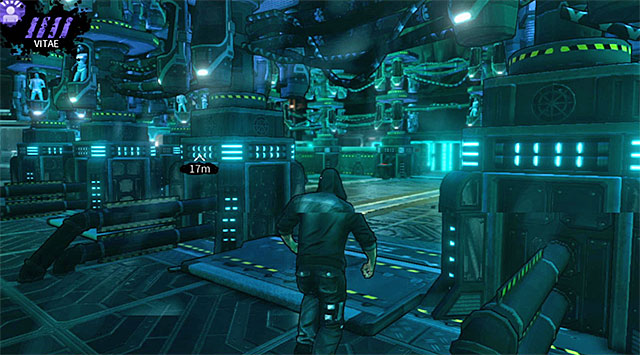 One of the entrances to the arena - M17 Base - final boss: Steiner - Chapter 6 - DARK - Game Guide and Walkthrough