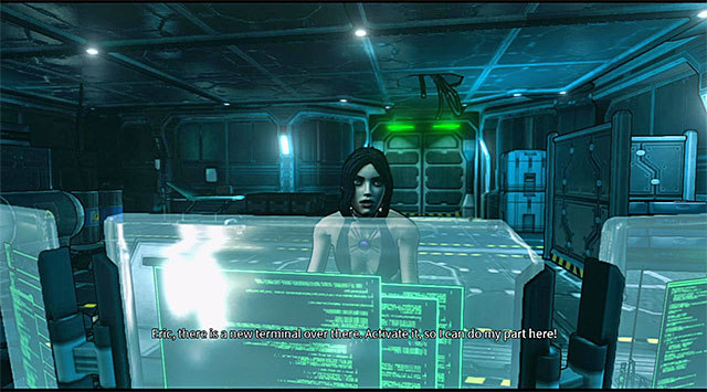 Cut-scene after which youll have to choose an ending - M17 Base - final boss: Steiner - Chapter 6 - DARK - Game Guide and Walkthrough