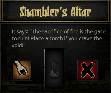 You can use an item on each Curio - depending on what item you use you can obtain various outcomes - Darkest Dungeon: General information - Darkest Dungeon: Curio - Darkest Dungeon Game Guide & Walkthrough