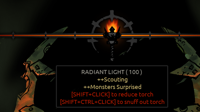 The light level directly influences the gameplay. - Darkest Dungeon: Light level and its influence - Darkest Dungeon: Game mechanics - Darkest Dungeon Game Guide & Walkthrough