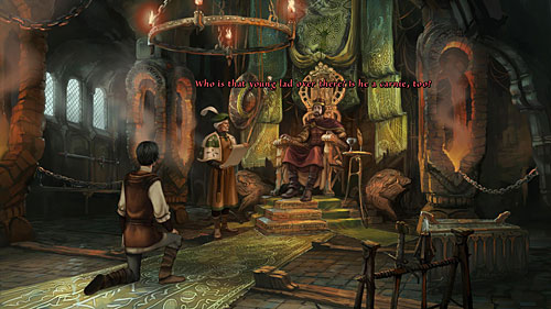 Geron will see the King - Crows! - The Dark Eye - Chains of Satinav - Game Guide and Walkthrough