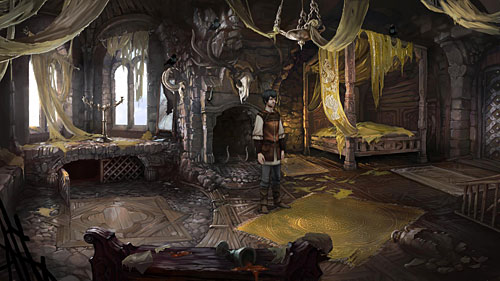 After then Geron will be taken to the chamber full of crows - Crows! - The Dark Eye - Chains of Satinav - Game Guide and Walkthrough