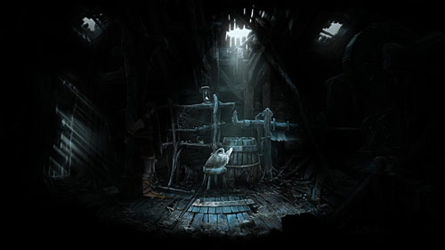 Switch to the right hole by clicking on it - New Prospects, New Old Enemies - The Dark Eye - Chains of Satinav - Game Guide and Walkthrough