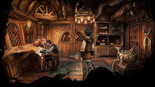 Go to the ferryman - The Prism - The Dark Eye - Chains of Satinav - Game Guide and Walkthrough