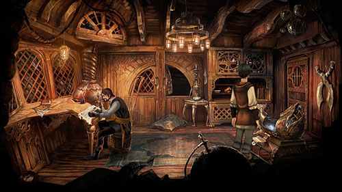 Return to Harms cabin - The Prism - The Dark Eye - Chains of Satinav - Game Guide and Walkthrough