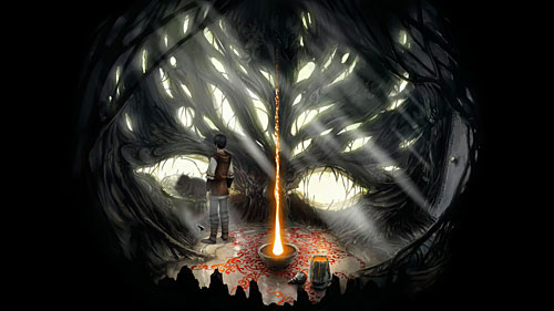 Inside the statue, put the wicket basket into the left eye-socket and place the creature on it - Three Impossible Tasks - The Dark Eye - Chains of Satinav - Game Guide and Walkthrough