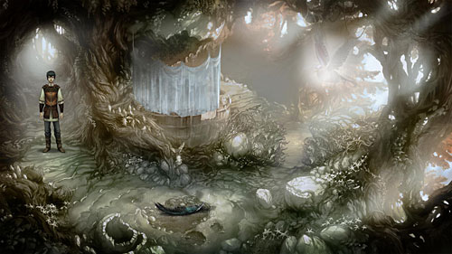 Use the key to open the closet door and go through it - The Dream Chambers - The Dark Eye - Chains of Satinav - Game Guide and Walkthrough