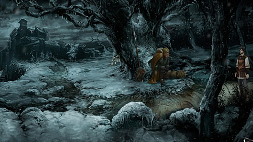 On your way back to the town youll encounter knight Wrathling - Back Home - The Dark Eye - Chains of Satinav - Game Guide and Walkthrough