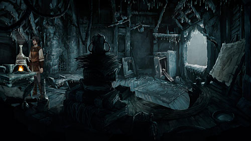 Pick up glass shards from the ground and use the reassemble spell on it - To the King! - The Dark Eye - Chains of Satinav - Game Guide and Walkthrough