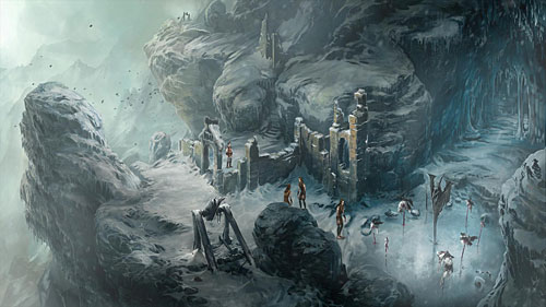 There is a raging blizzard all around - The Harp - The Dark Eye - Chains of Satinav - Game Guide and Walkthrough