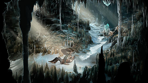 Geron will be attacked by one of the creatures - The Harp - The Dark Eye - Chains of Satinav - Game Guide and Walkthrough