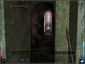 Using the Spider Key open the gate. - Prologue #2 - Prologue - Dark Messiah of Might and Magic - Game Guide and Walkthrough